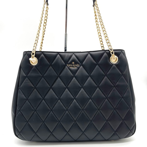 Kate Spade Large Carey Quilted Leather Tote Bag - Picture 3 of 10